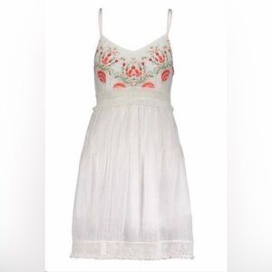 NWT Guadalupe Embroidered Cotton Dress Size Small